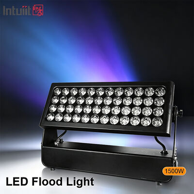 1500W wysokiej mocy RGBW 4in1 LED Stage Flood Light DMX512 Theater TV Studio Concert Event Wash Lighting