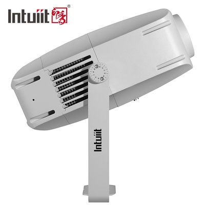 LED Zoom Outdoor Portable Mini Digital Gobo Projector Stand z zewnętrznym logo Obracana reklama Niestandardowa