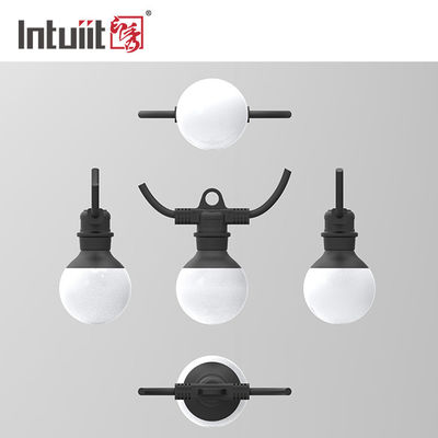 RoHS LED Globe String Lights z nietłukącymi przezroczystymi żarówkami do altany Pergola