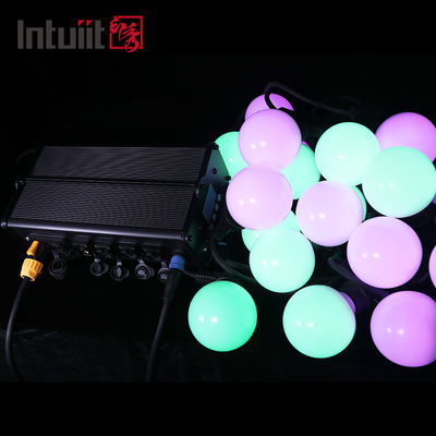 Kontroler obsługiwany 60 LED Globe String Lights Zestaw na wesele choinkowe