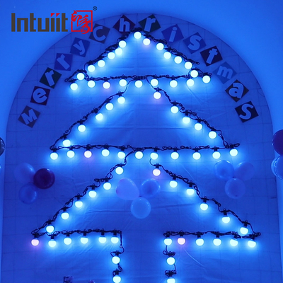 15M 20 pikseli Żarówka Oświetlenie sceniczne LED Wodoodporny ogród Christmas Party Patio Dekoracja String Light