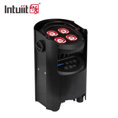 DMX IR Wifi 4x12w Bezprzewodowy zasilany bateryjnie Par Uplight Spot Dj Disco LED Stage Light