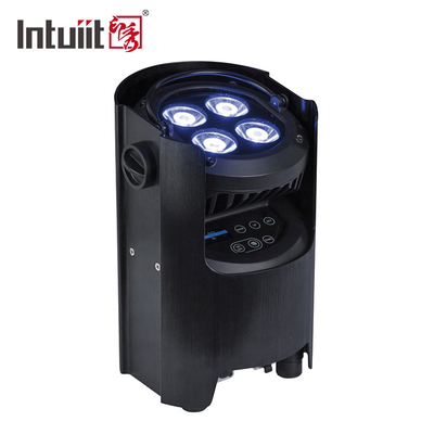 Stage Party Battery Wireless Uplight Par 4x12w RGBWAUV 4 w 1 Dj Par Light Zdalne sterowanie Wi-Fi na podczerwień