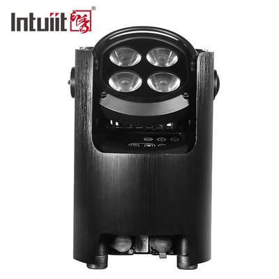 Wodoodporne Wifi Led Par Lights 4x12w RGBW Bezprzewodowy Dmx Zasilany bateryjnie pilot