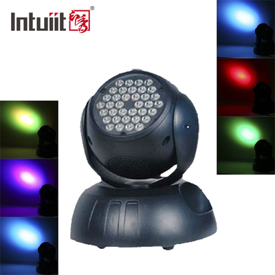 DMX512 Stage LED Effect Light 36x3W RGB 4 w 1 Moving Head Zoom Wash