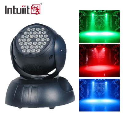 Rgb LED Stage Wash Lights Dmx Dj Disco Party Mini ruchoma głowa