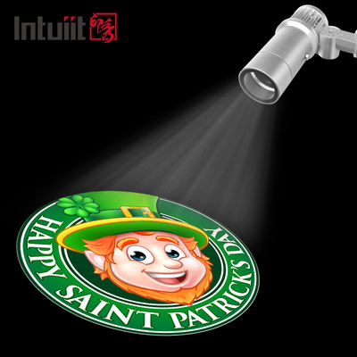 outdoor ip65 zoom wzór obrót led reklama światła festiwal ślub logo projektor gobo
